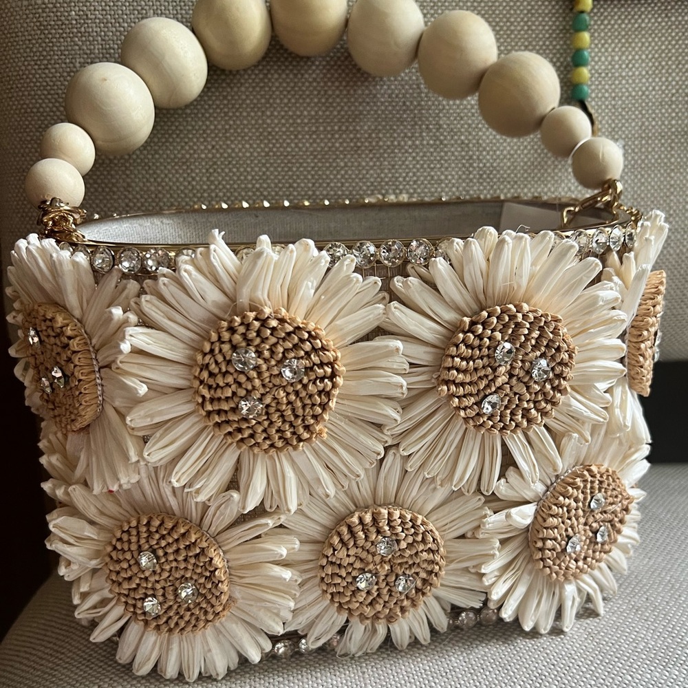 Unusual Hard Case House of Harlow Bag - summer wedding!